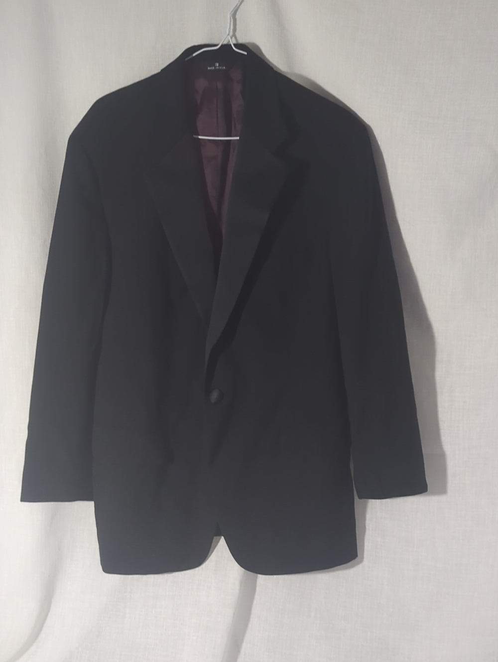 Chaps Ralph Lauren Black Single-Button Tuxedo Jacket Formal Wear